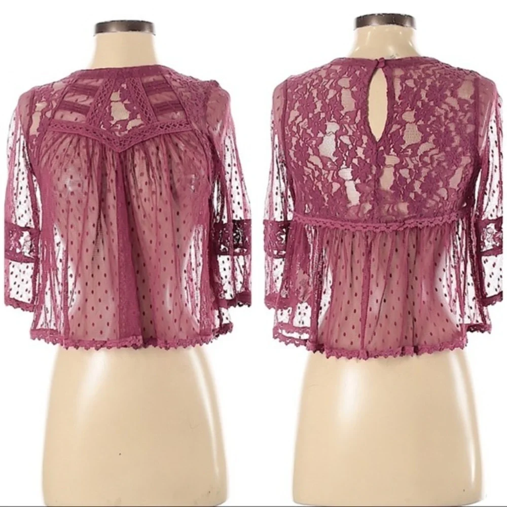 Free People Romance Modern Top In Rutabaga XS